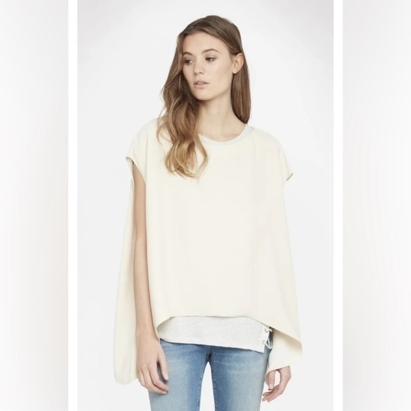 IRO Lara Cape Blouse semi sheer - Picture 1 of 11